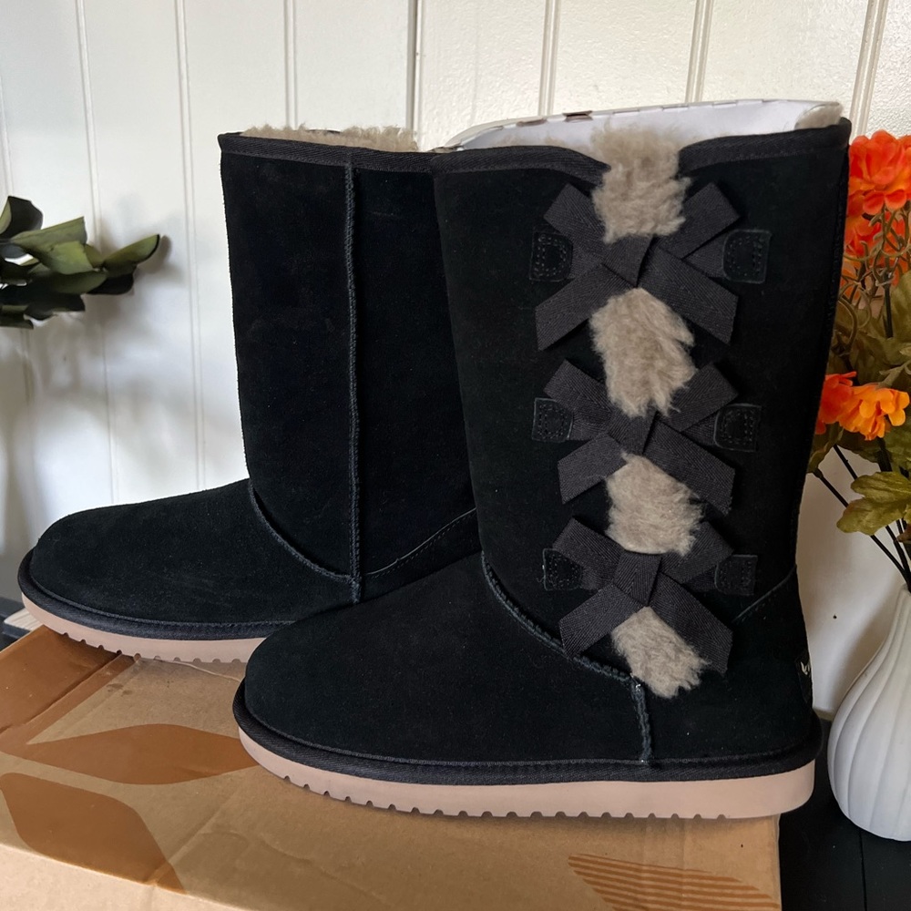 Koolaburra by Ugg W Victoria Tall Black Boots
